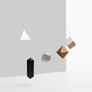 Paper Hanging Mobile, Polygon A - Metallic