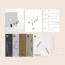 Paper Hanging Mobile, Polygon A - Metallic