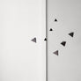 Paper Hanging Mobile, Polygon B - Black
