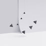 Paper Hanging Mobile, Polygon B - Black