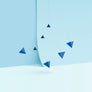 Paper Hanging Mobile, Polygon B - Blue