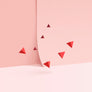 Paper Hanging Mobile, Polygon B - Red