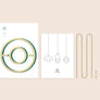Plant Hanging Mobile, Gold - Circle
