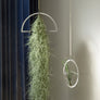 Plant Hanging Mobile, Silver - Circle