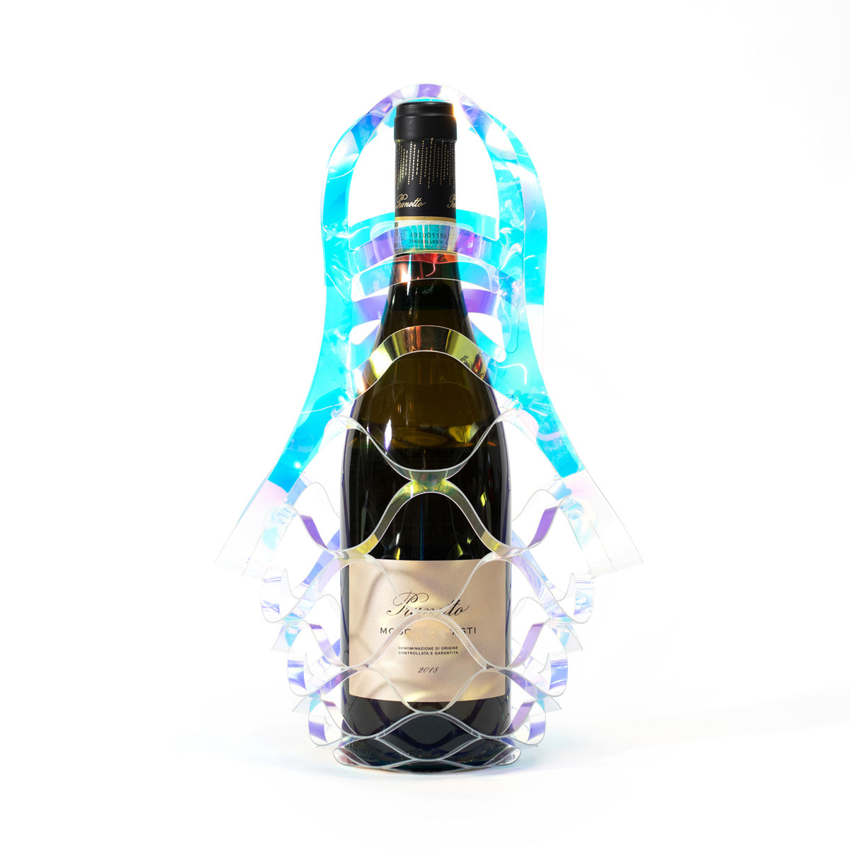 BOTTLE NET, Wine Bottle Net Carrier - White+Black – FUNNYFISH DESIGN
