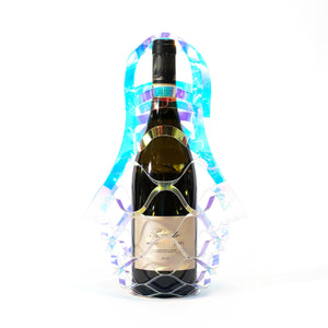 BOTTLE NET, Wine Bottle Net Carrier - HOLOGRAM