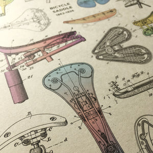 Homofaber Poster - Bicycle Saddle